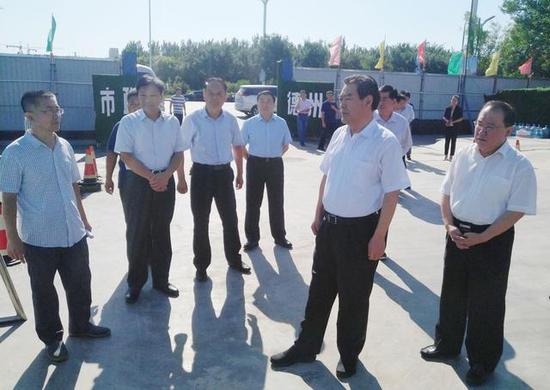 市政府調度德州城投集團大學路、經九路重點城建項目