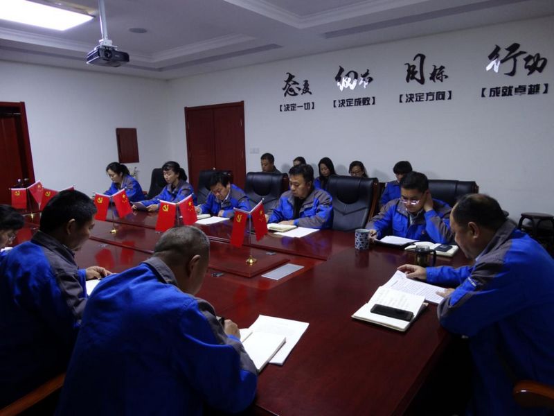 城建物業召開黨員專題研討大會