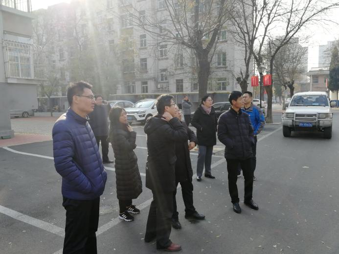 禹城觀摩團來訪北園小區