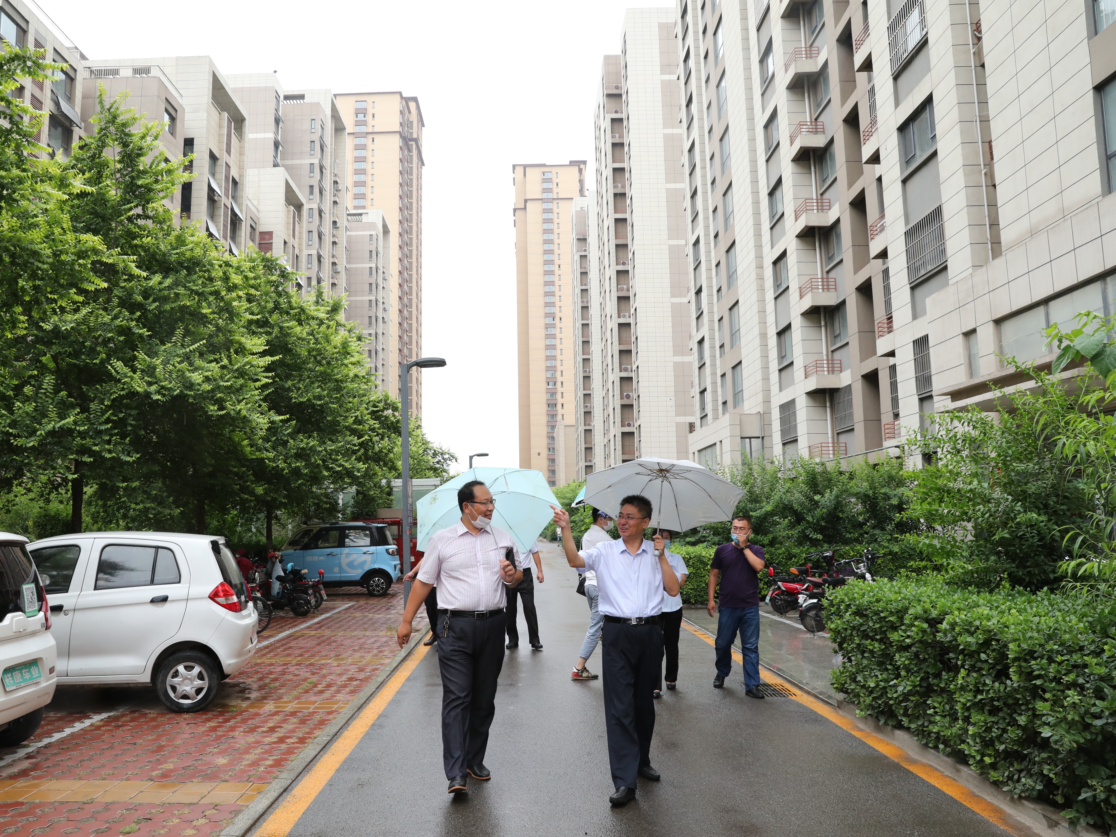 城投集團開展物業領域專項整治觀摩活動