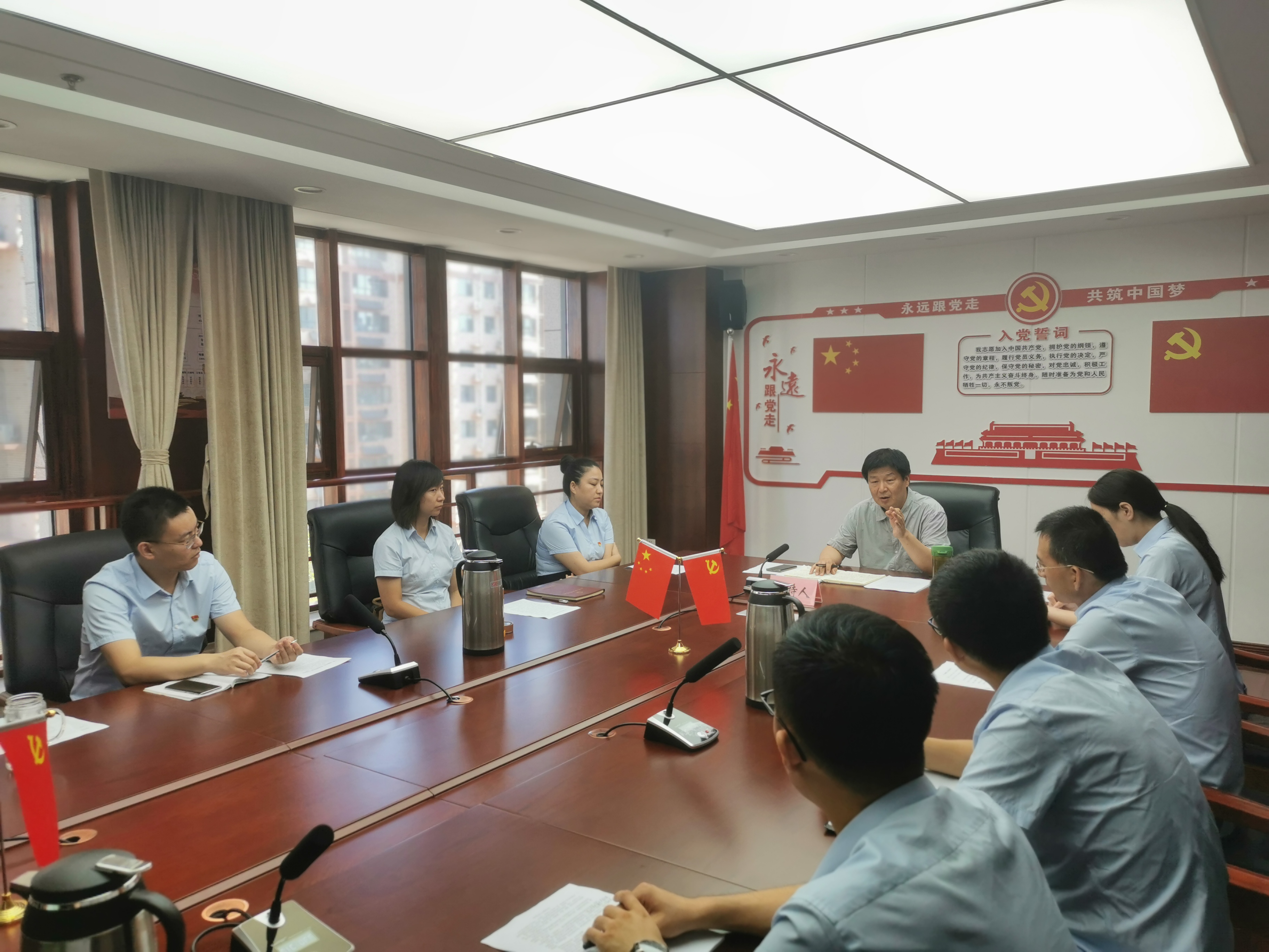 房屋開發公司開展“尋找德州紅色印記、講述革命先烈故事、傳承革命先烈精神”