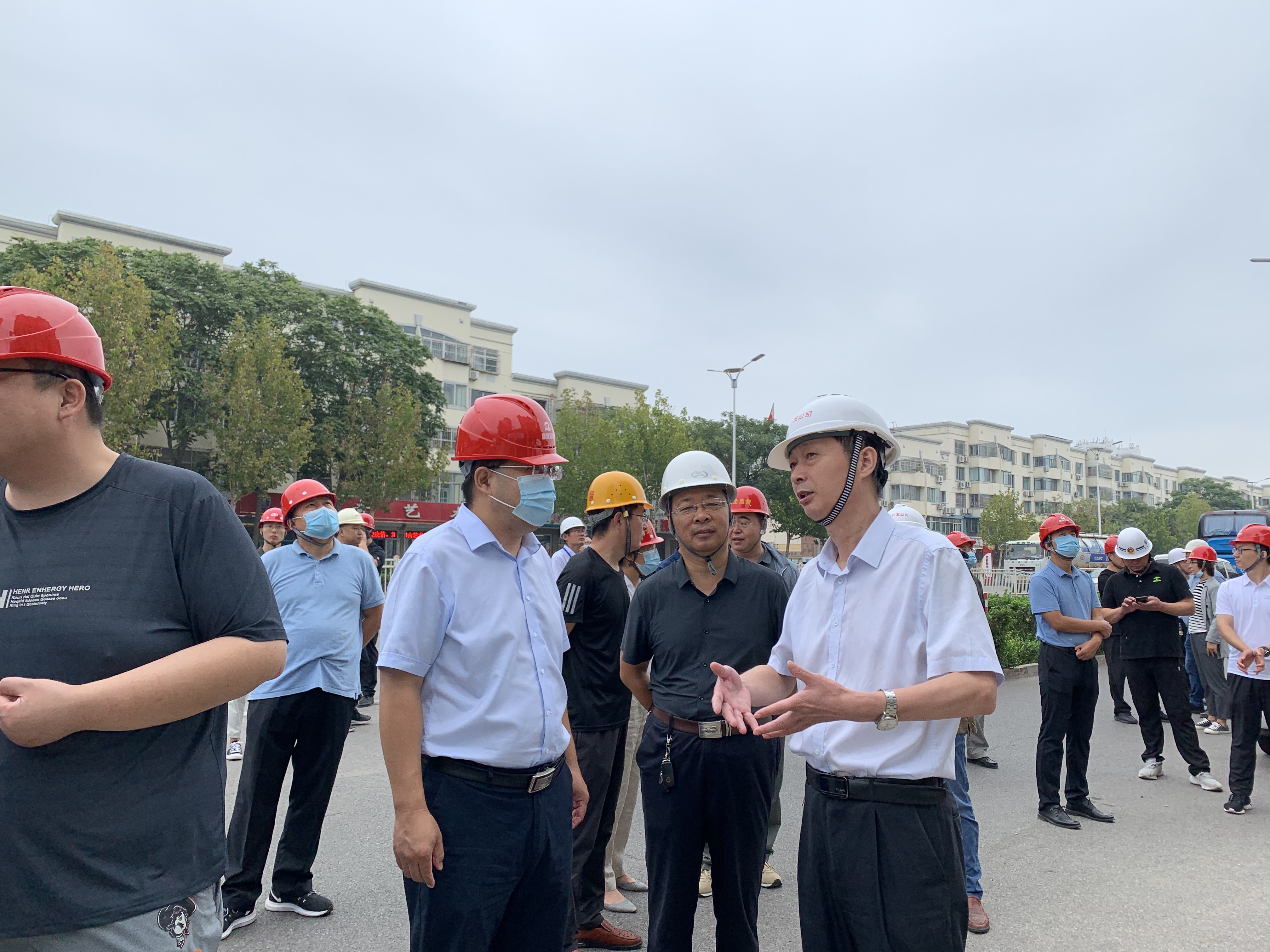 房屋開發公司：德州市城建系統相關單位蒞臨“明德里”項目觀摩學習