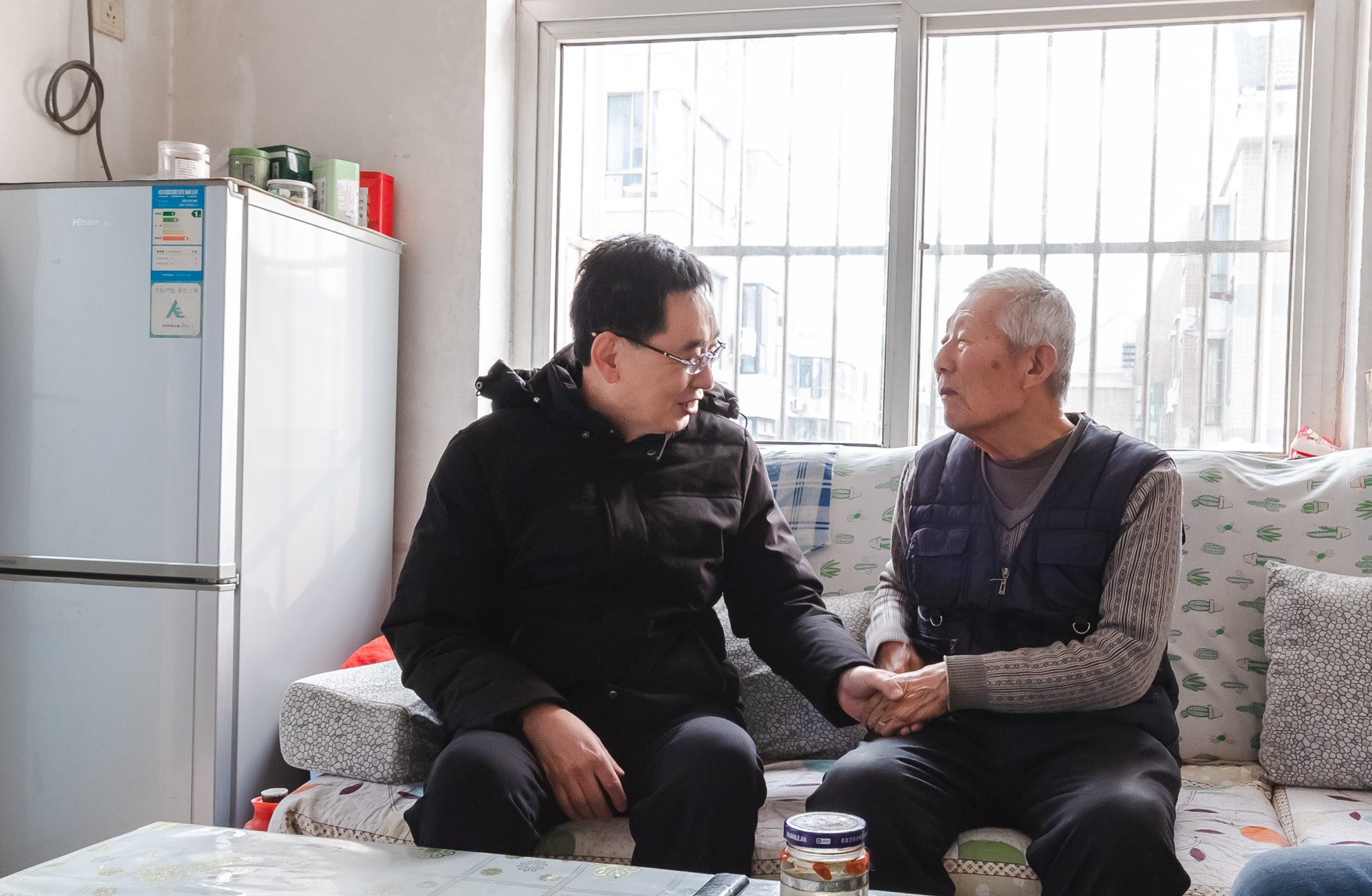 大愛暖人心  新春送關懷——合盛建筑公司開展春節走訪慰問活動