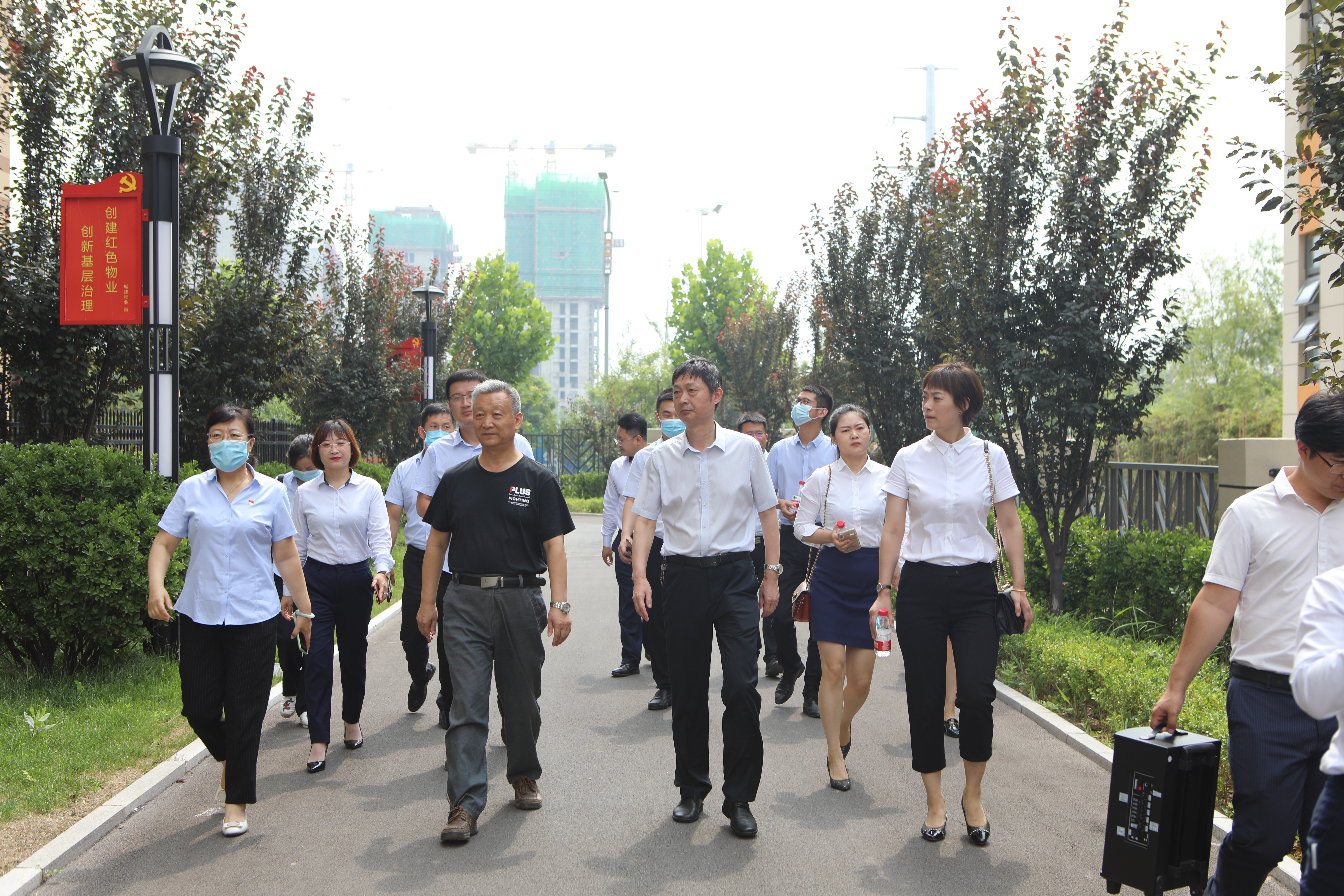 經驗分享 共同進步---房屋開發公司在正寧居召開現場觀摩暨銷售經驗交流會議